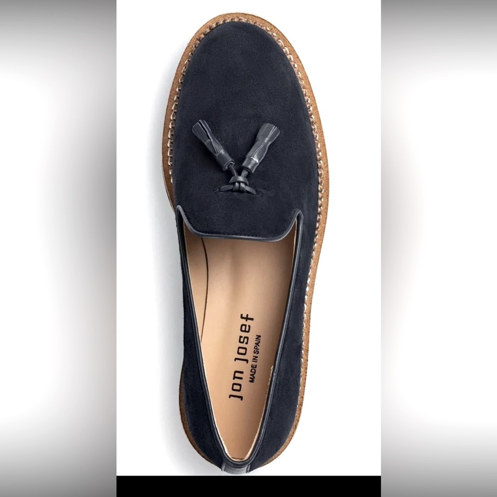 Jon Josef suede loafer with tassel